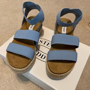 Steve Madden kimmie blue sandals
